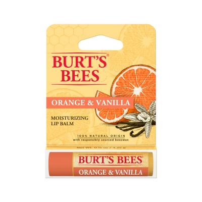 Burt's Bees Moisturising Lip Balm Orange & Vanilla 4.25g